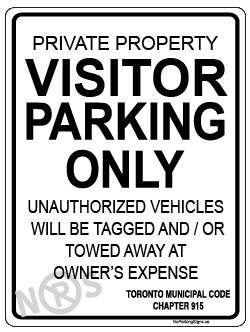 visitor-parking-only-sign