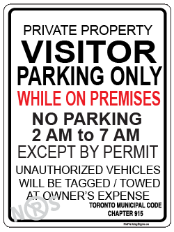 visitor-parking-only-sign