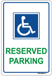 handicap-reserved-parking-sign